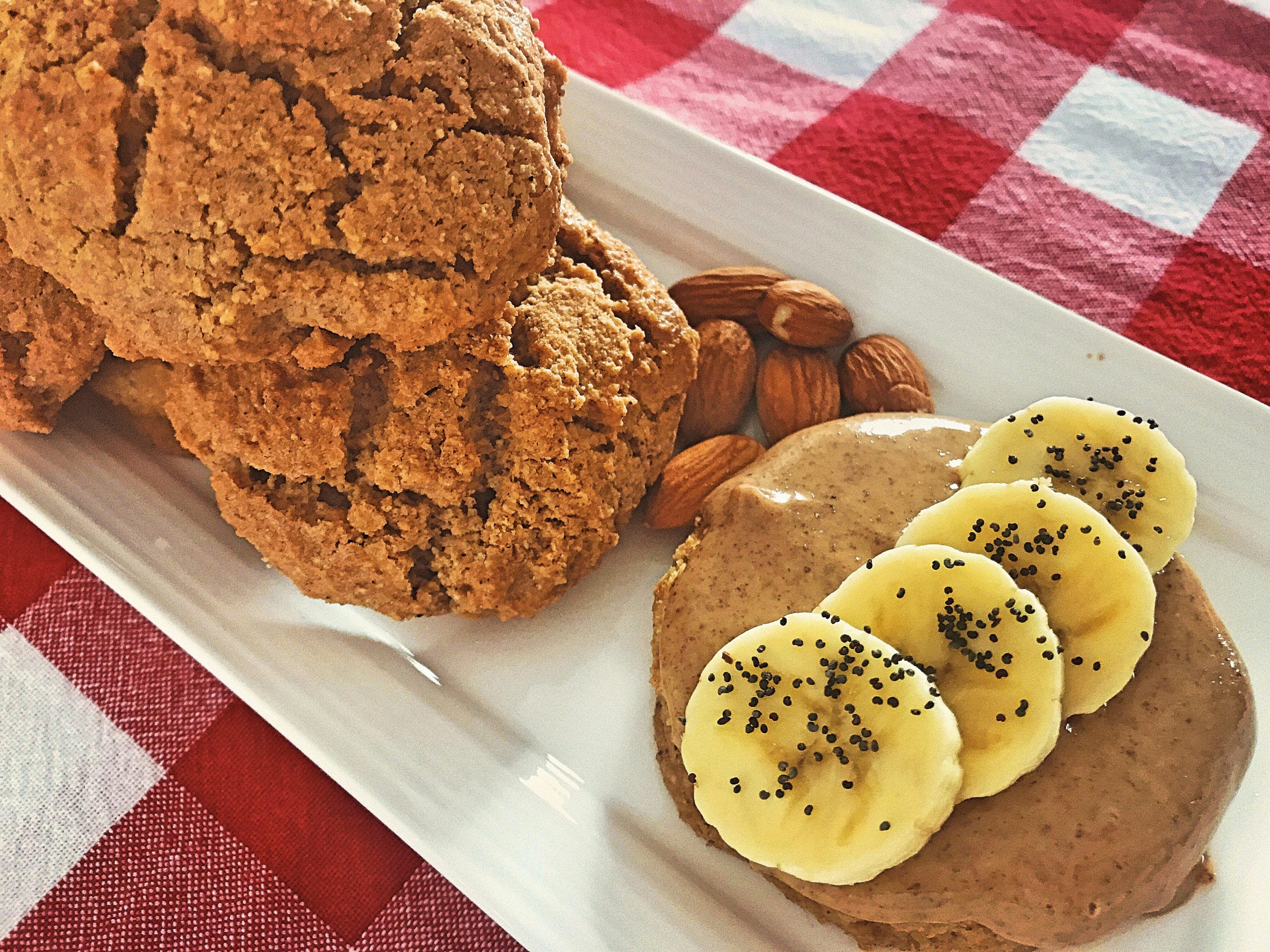 Sweet scones – gluten, wheat, dairy and refined sugar free