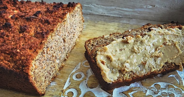 Healthy breakfast loaf – gluten, wheat, dairy and refined sugar free