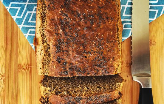 Gluten free seed loaf – gluten, wheat, dairy and refined sugar free