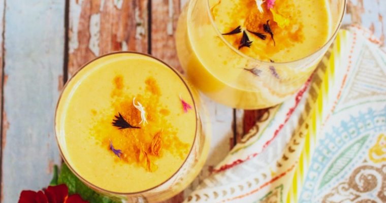 Turmeric and ginger smoothie