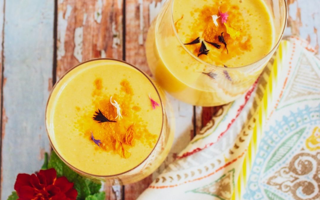 Turmeric and ginger smoothie