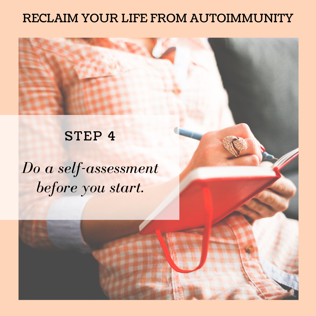STEP 4: DO A SELF-ASSESSMENT BEFORE YOU START